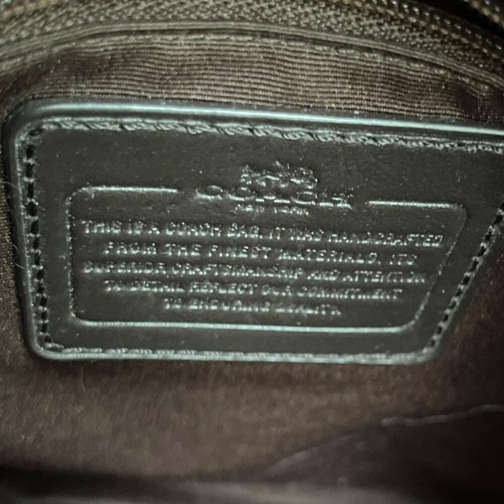 Coach Neutral Python Pattern Purse With Matching … - image 2